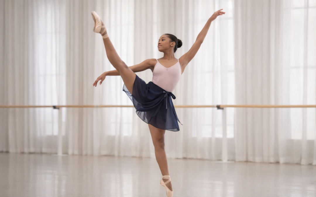 How To Perfectly Style Your Ballet Wrap Skirt In 5 Minutes